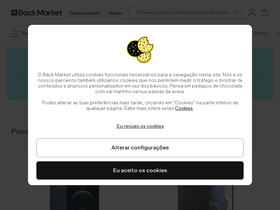 'backmarket.pt' screenshot