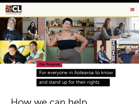 'communitylaw.org.nz' screenshot