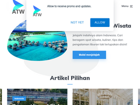 'anekatempatwisata.com' screenshot