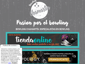 'bowlingchamartin.com' screenshot