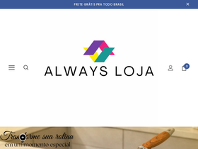 alwaysloja.com homepage screenshot