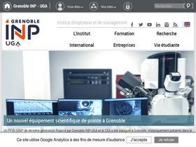 'grenoble-inp.fr' screenshot
