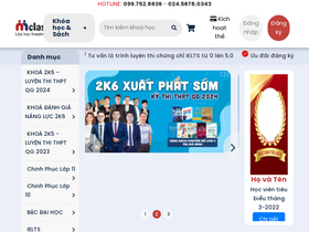 'mclass.vn' screenshot