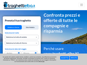 'traghetti-elba.it' screenshot