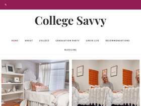 'mycollegesavvy.com' screenshot