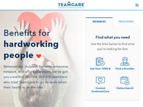 'myteamcare.org' screenshot