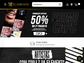 elementsjoiadental.com.br homepage screenshot