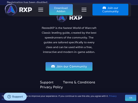 'restedxp.com' screenshot