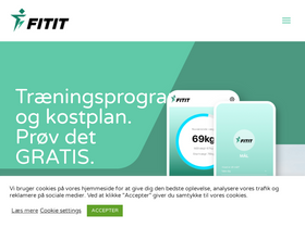 'fitit.dk' screenshot