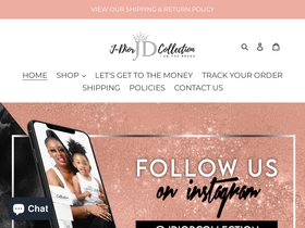 jdior.com homepage screenshot