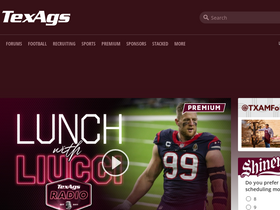 'texags.com' screenshot