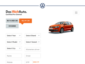 'dasweltauto.co.in' screenshot