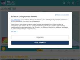 'meteoconsult.fr' screenshot