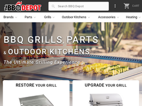 'thebbqdepot.com' screenshot
