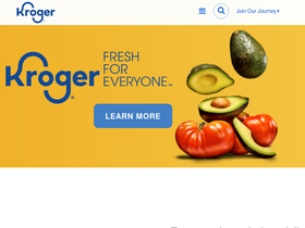 'thekrogerco.com' screenshot