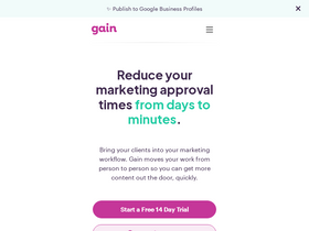 'gainapp.com' screenshot
