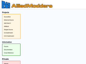 'alliedmods.net' screenshot