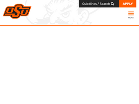 'okstate.edu' screenshot
