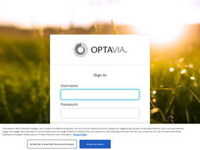'optaviaconnect.com' screenshot