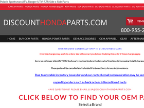 discounthondaparts.com
