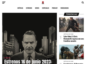 'soydecine.com' screenshot