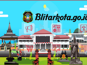 'asakip.blitarkota.go.id' screenshot