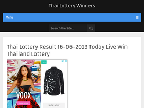 'thailotterywinners.com' screenshot