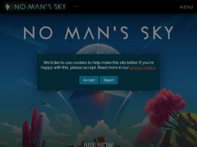 'nomanssky.com' screenshot