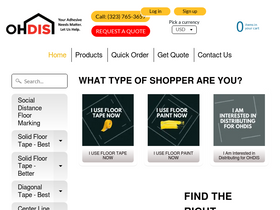 ohdis.com homepage screenshot