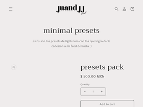 juandjj.com homepage screenshot