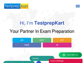 'testprepkart.com' screenshot