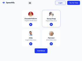Speechify - Transform text into lifelike speech, enhancing accessibility and multitasking globally.