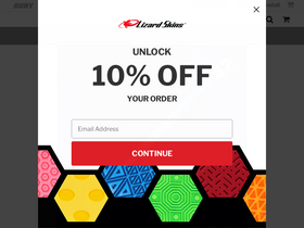 'lizardskins.com' screenshot