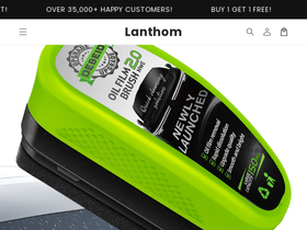 lanthom.com homepage screenshot