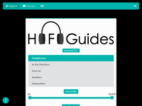 'hifiguides.com' screenshot