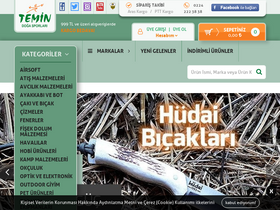 'temin.com.tr' screenshot