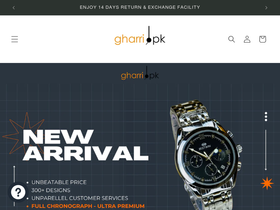 www.Gharri.pk homepage screenshot