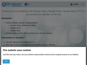 'iobroker.net' screenshot