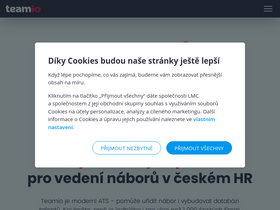 'teamio.com' screenshot
