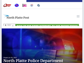 'northplattepost.com' screenshot