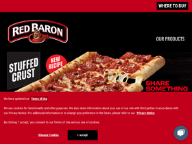 'redbaron.com' screenshot