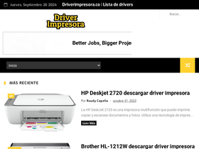 'driverimpresora.co' screenshot