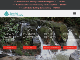'boardofwatersupply.com' screenshot