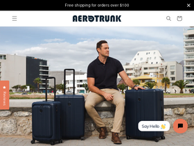 aerotrunk.com homepage screenshot