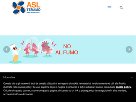 'aslteramo.it' screenshot