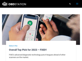 'obdstation.com' screenshot