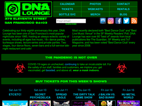 'dnalounge.com' screenshot