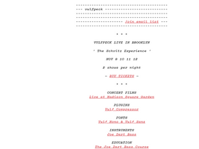 'vulfpeck.com' screenshot