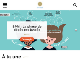 'ville-montrouge.fr' screenshot