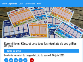 'grilles-gagnantes.fr' screenshot